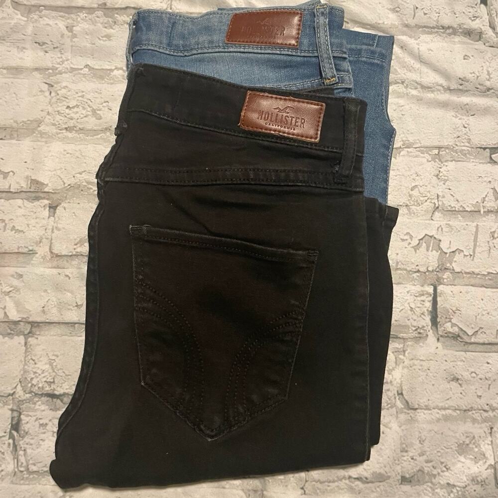 Bundle, 2 Pair, Hollister Women's Skinny Jeans, Size 3